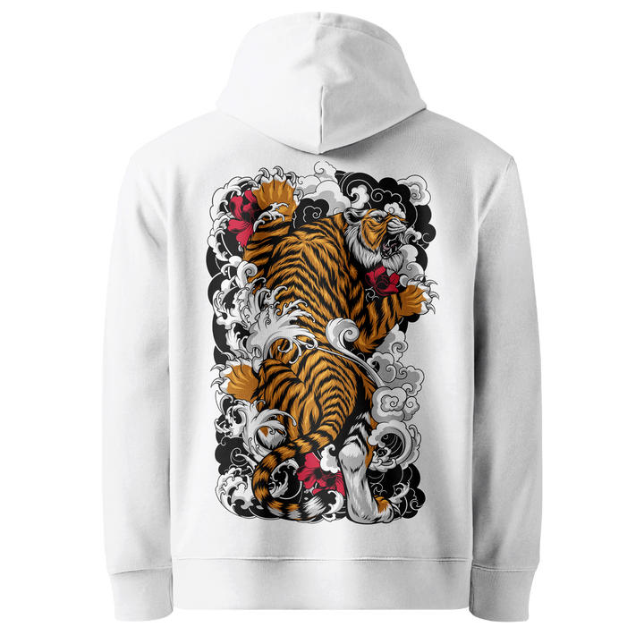 Tigers Ascent White Hoodie