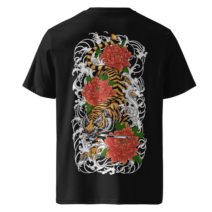 Tigers Descent Black Tee