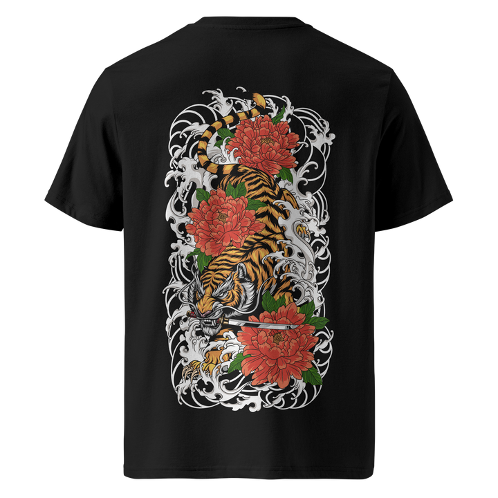 Rising Phoenix Tattoo Tee – Black Heavyweight