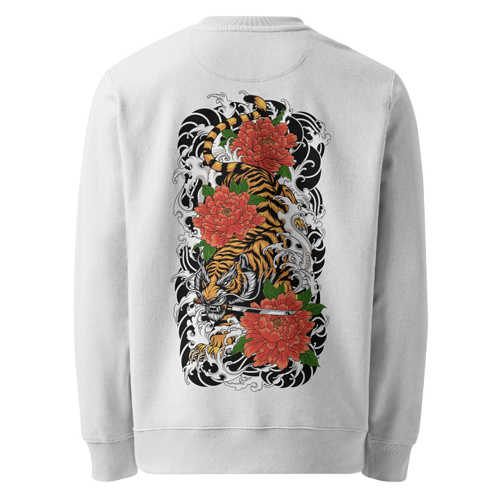 Tigers Descent White Sweatshirt