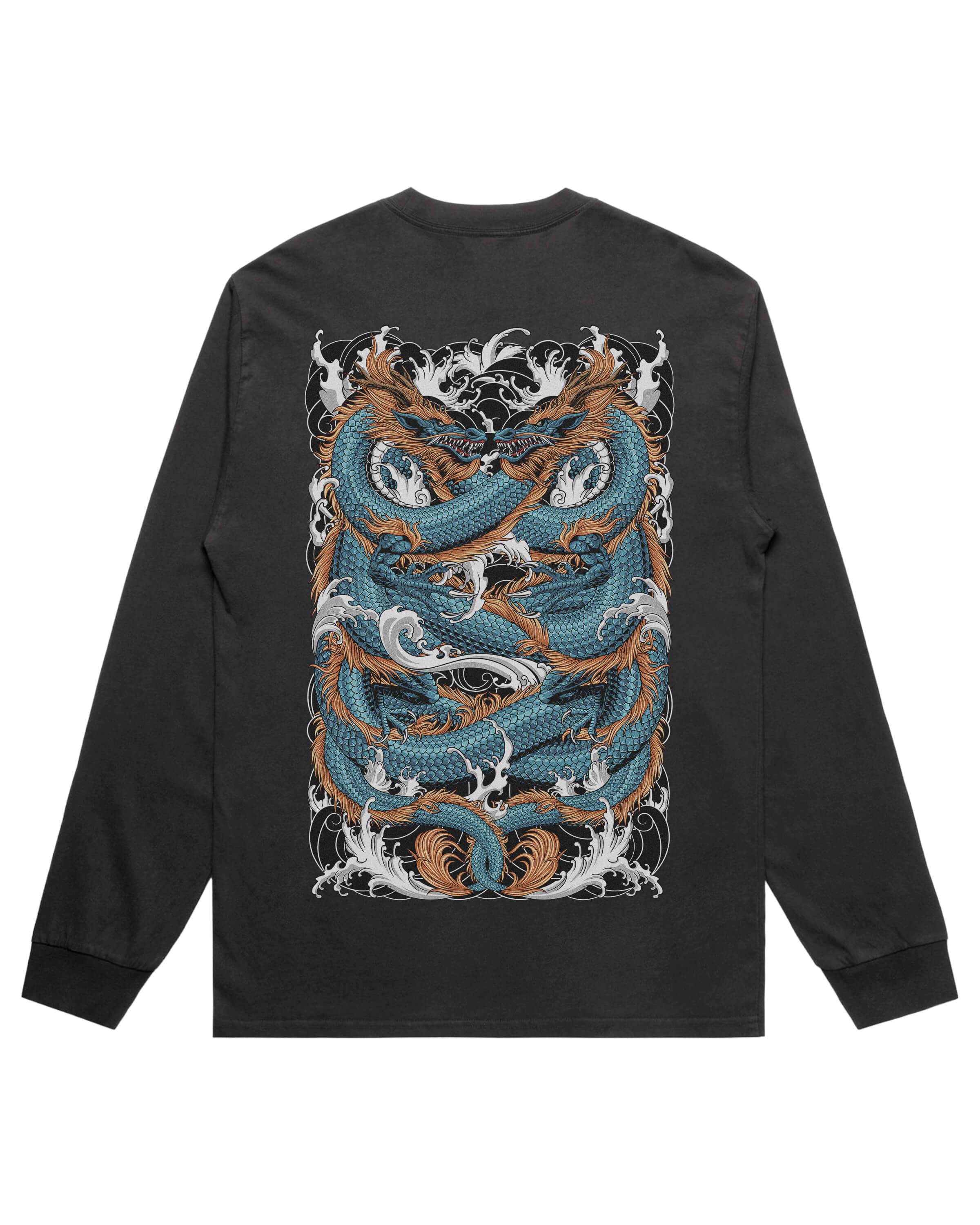 Japanese Tattoo Long Sleeve T-Shirts | Dsign Crtel