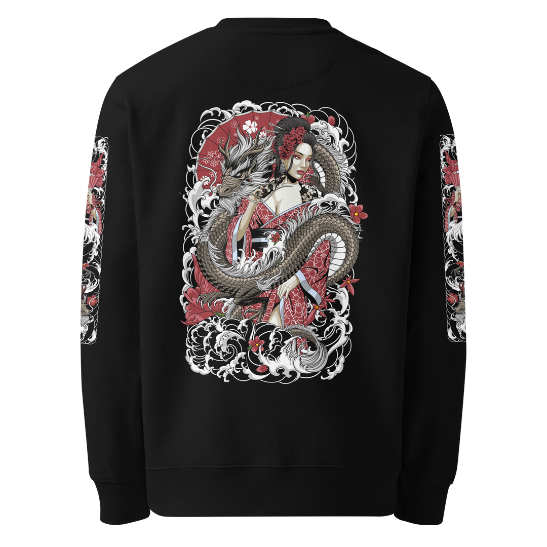 Serpentine Grace 360 Geisha Graphic Sweatshirt