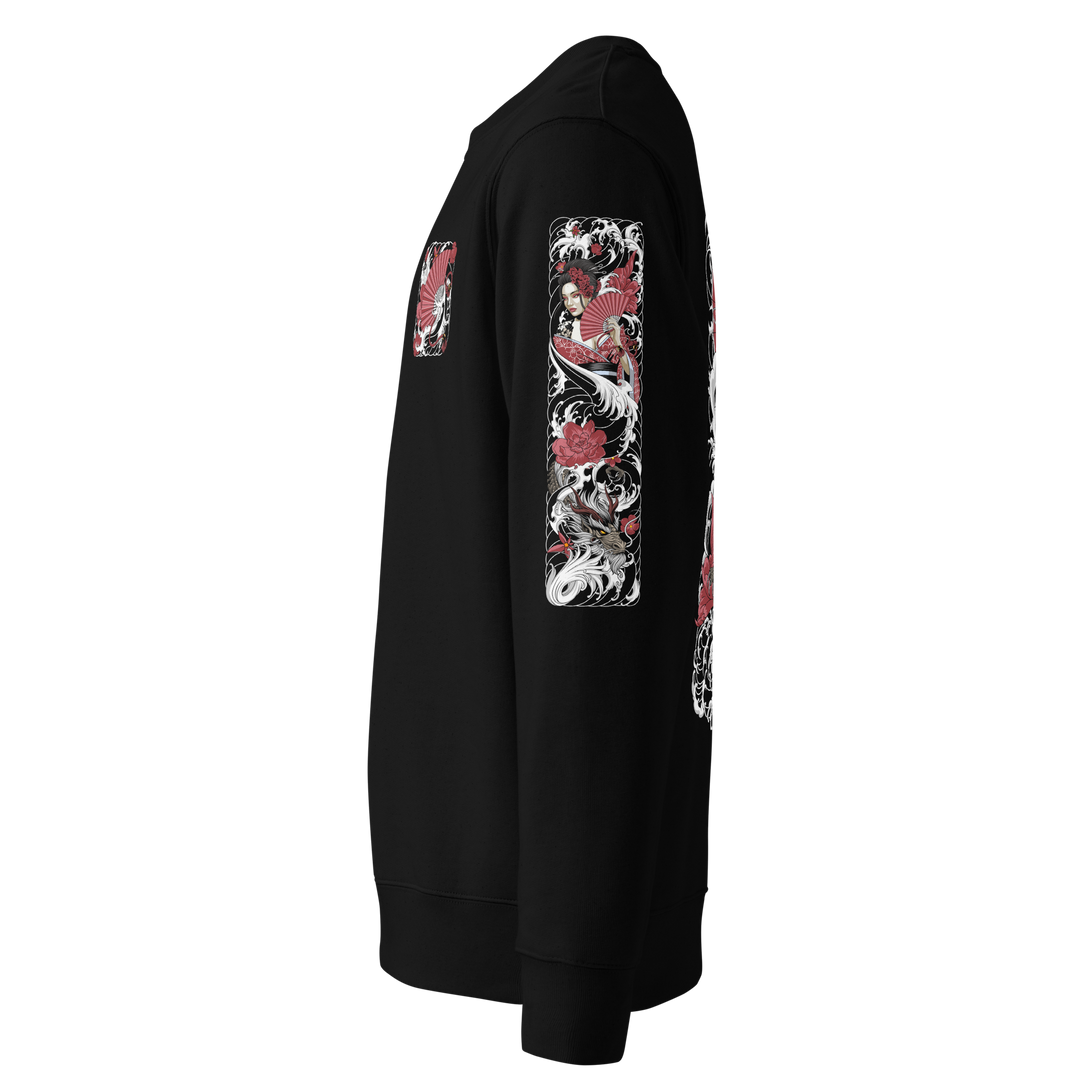 Serpentine Grace 360 Geisha Graphic Sweatshirt