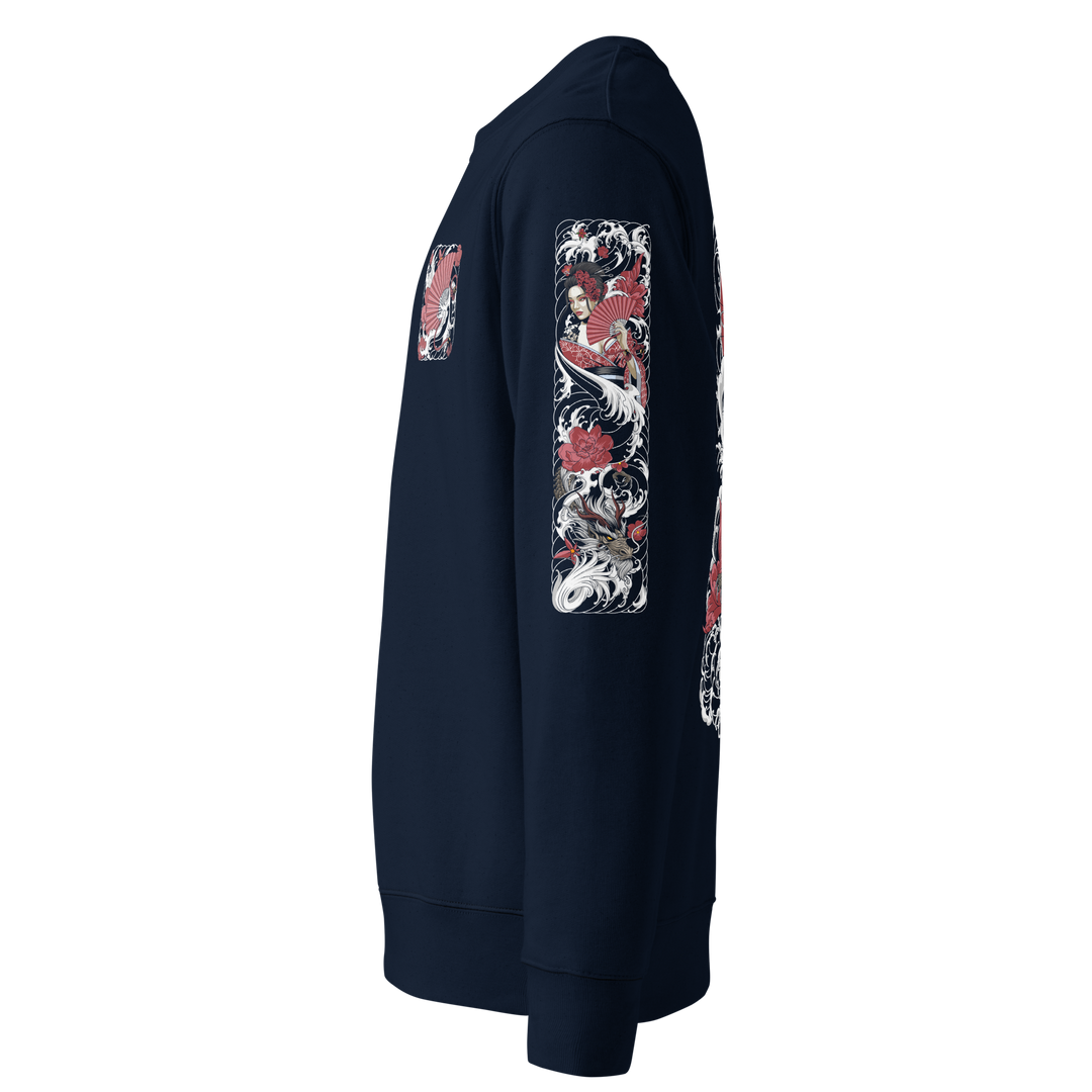 Serpentine Grace 360 Geisha Graphic Sweatshirt