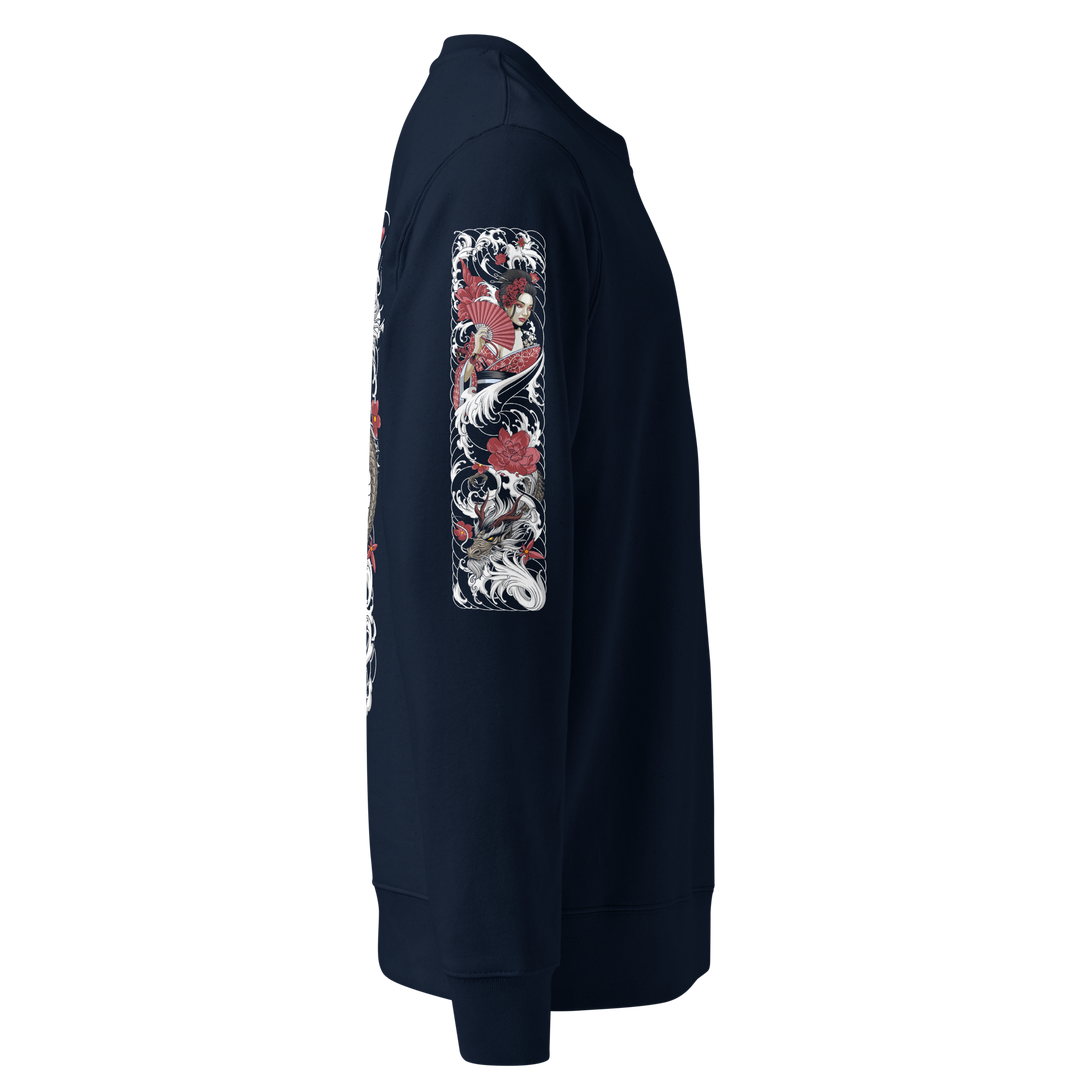 Serpentine Grace 360 Geisha Graphic Sweatshirt