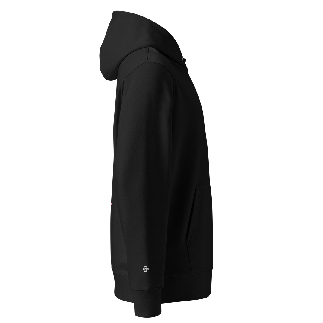 Entwined Elegance Graphic Hoodie | Back Print