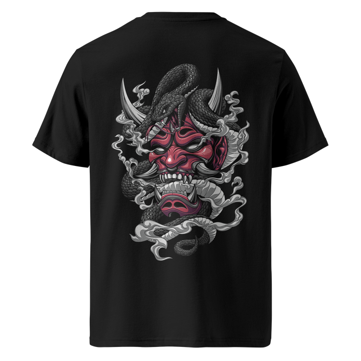 Venomous Visage Black Midweight Tee