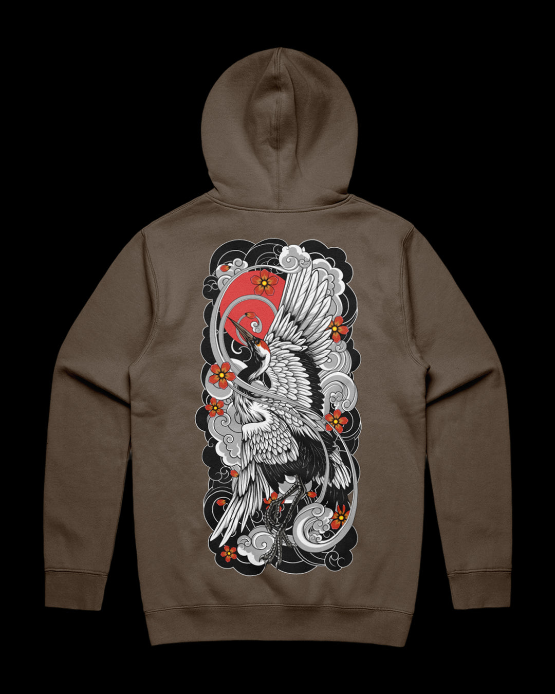 Rising Crane | Heavyweight Hoodie