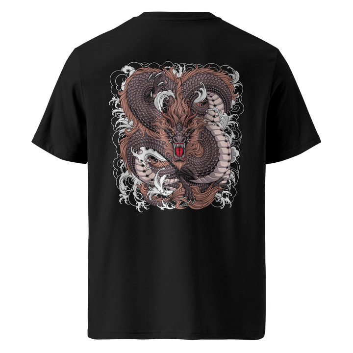 Weaving Dragon Black Heavyweight Tee