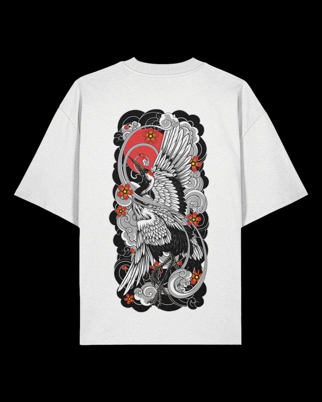 Rising Crane Oversized T-Shirt